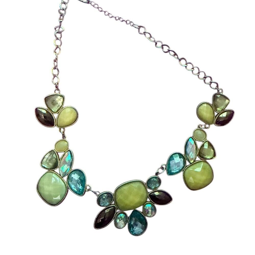 Unbranded Women's Green and Silver Jewellery
